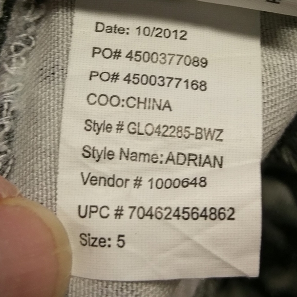 Glo! Adrian Grayscale Animal Print Jean, Ju - Picture 9 of 9